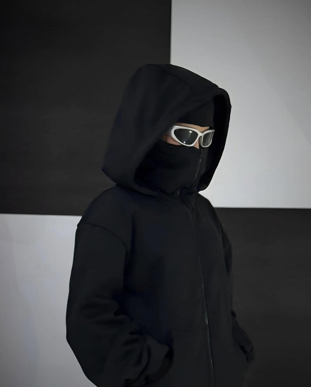 blacklava Full Zip-Up Hoodie