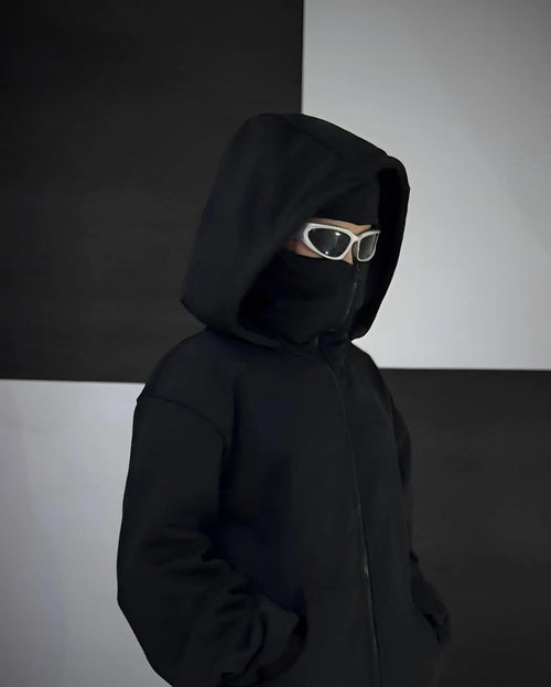 blacklava Full Zip-Up Hoodie
